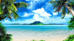 1920x1080 Hd Nature Tropical Beach Wallpaper