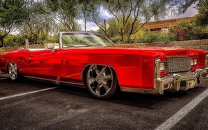 1967 Cadillac Eldorado – The Epitome Of Luxury And Style Wallpaper