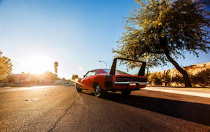 1969 Dodge Charger Daytona Rear Wallpaper