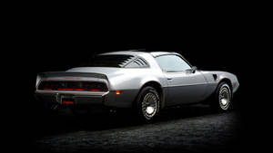 1979 Silver Pontiac Firebird Wallpaper