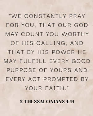 2 Thessalonians111 Bible Verse Wallpaper