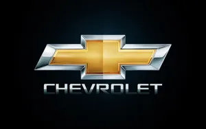 2010 Chevrolet Logo On Black Wallpaper