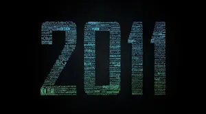 2011 Words Typography Wallpaper