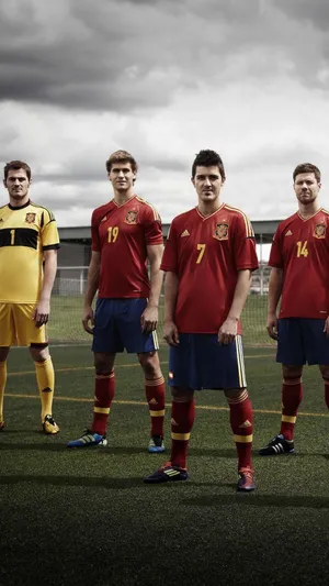 2012 Uefa Spain National Football Team Wallpaper