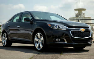 2014 Black Chevy Malibu Wallpaper