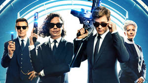 2019 Men In Black Cast Wallpaper