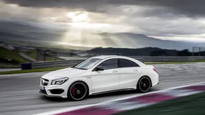 2019 Mercedes Benz Cla-class - Sleek And Luxurious Wallpaper