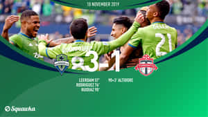 2019 Soccer Game Raul Ruidiaz Wallpaper