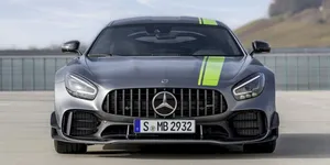2020 Mercedes A M G G T R Pro Front View Wallpaper