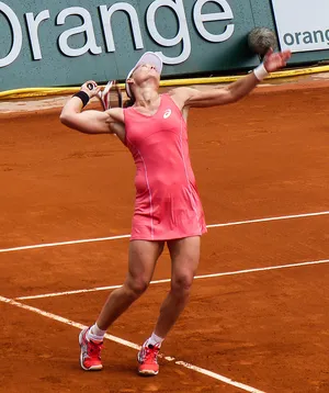 2021 French Open Tennis Player Samantha Stosur Wallpaper