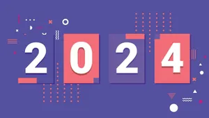 2024 Abstract Geometric Design Wallpaper