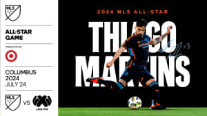 2024 M L S All Star Thiago Martins Wallpaper