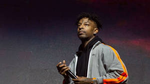 21 Savage Acl Music Festival Wallpaper