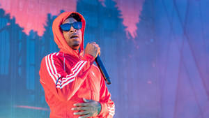 21 Savage At Huntington Bank Pavilion Wallpaper