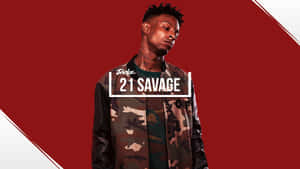 21 Savage Rapper Pfp Wallpaper