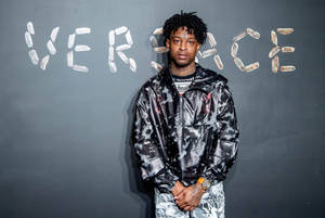 21 Savage Versace Fall 2019 Wallpaper