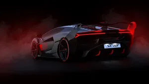 2560x1440 Car Red And Black Lamborghini Aventador Wallpaper