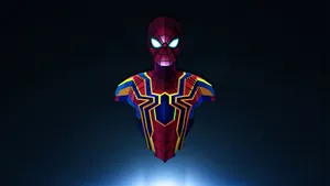 2560x1440 Marvel Spider-man Iron Spider Wallpaper