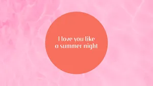 2560x1440 Summer Night Quote Wallpaper