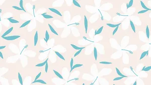 2560x1440 Summer White Aesthetic Flowers Wallpaper