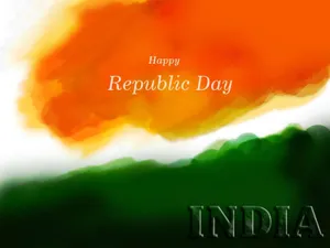 26 January Indian Republic Day Digital Painting Wallpaper
