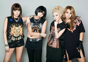 2ne1 K Pop Group Wallpaper