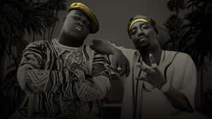 2pac And Biggie Smalls, Together Again Wallpaper