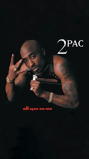 2pac W Sign Wallpaper
