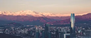 3440x1440 City Santiago De Chile Wallpaper