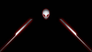 3840x2160 Alienware White Wallpaper