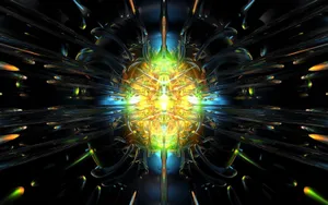 3d Abstract Artistic Explosion Wallpaper