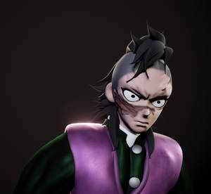 3d Angry Genya Wallpaper