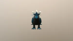 3d Braviary Front View Wallpaper