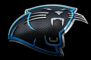 3d Carolina Panthers Logo Wallpaper