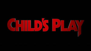 3d Child's Play Logo Wallpaper