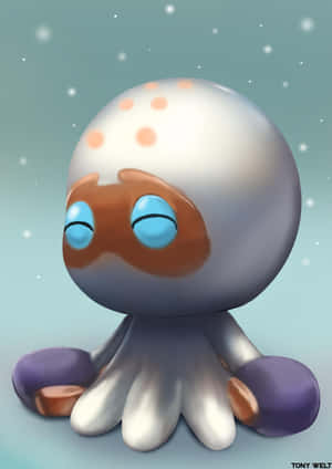 3d Clobbopus Art Wallpaper