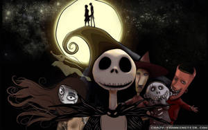 3d Digital Art Jack Skellington Wallpaper