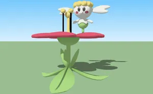 3d Flabébé Wallpaper