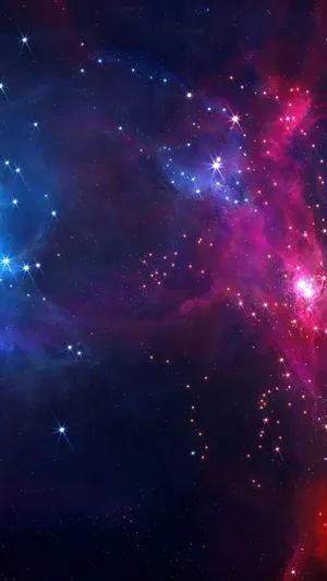 3d Galaxy Illustration Wallpaper