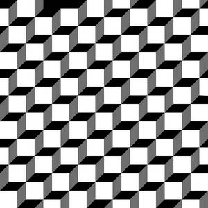 3d Gray Black And White Squares Wallpaper