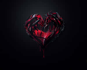3d Heart: A Lifelike Representation Wallpaper