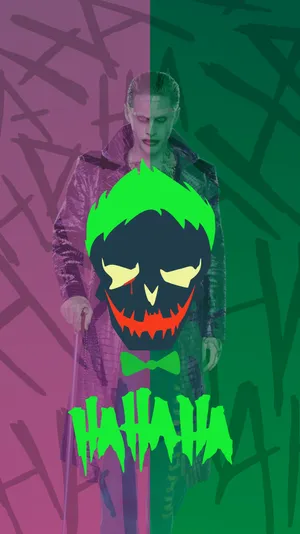 3d Joker Iphone Suicide Squad Icon Wallpaper