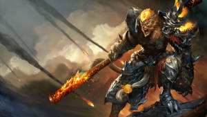 3d League Of Legends Monkey King Wallpaper