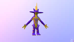 3d Model Of Toxtricity Wallpaper