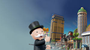 3d Monopoly Man Wallpaper