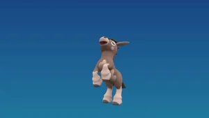 3d Mudbray Blue Background Wallpaper