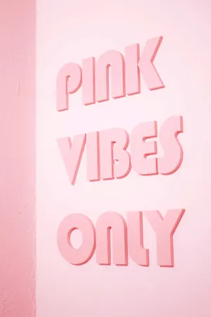 3d Pink Vibes Iphone Wallpaper