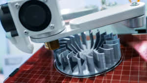 3d Printer In Action: Precision Printing For Modern Innovations Wallpaper