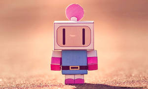 3d Robot Cute Laptop Wallpaper