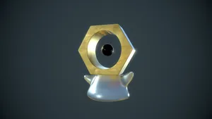 3d Shiny Meltan Wallpaper